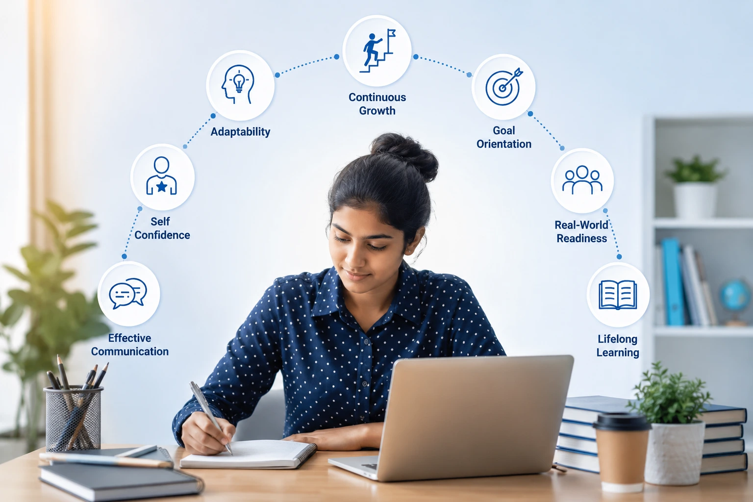 College students developing practical skills beyond classroom learning