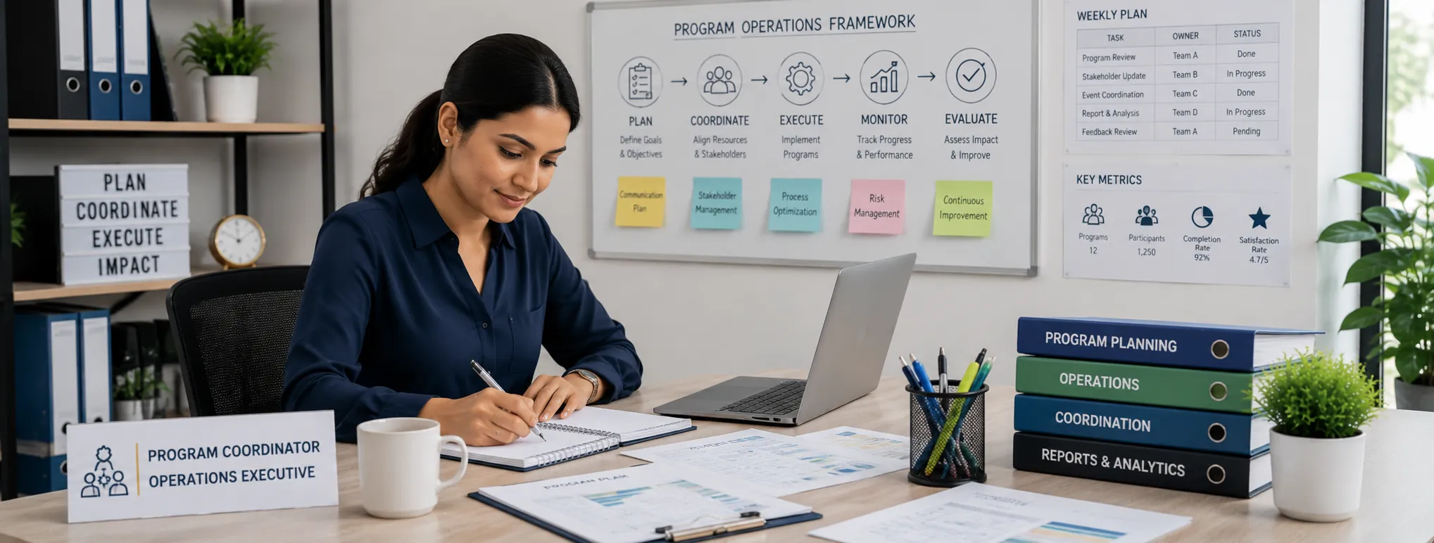 Program Coordinator managing student programs and operational activities at AspireLyfX